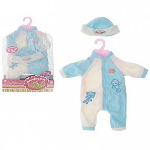 Одежда для пупса: комбинезон, шапочка (Маленькое чудо, 872974)